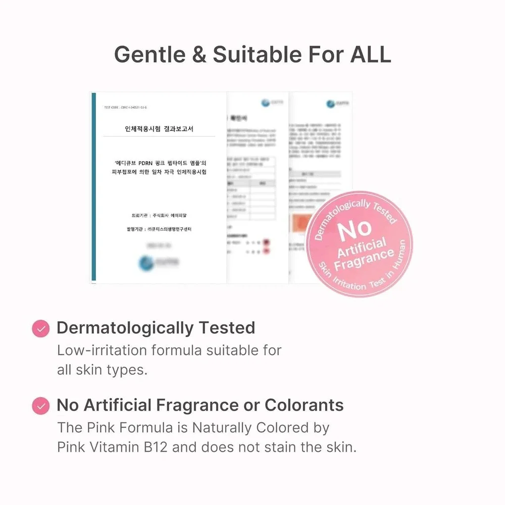 Medicube PDRN Pink Peptide Serum 30ml Niacinamide Firming Hydrating K-Beauty